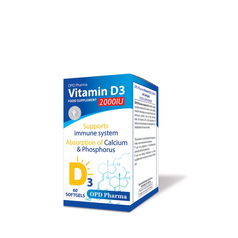 opd vitamin D3 tablets 60