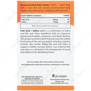 Folic Acid And Iodine